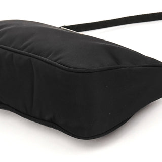 2000 Black Tessuto Nylon Mini Hobo Shoulder Bag