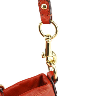 F20342 Red Leather Ashley 2-Way Bag