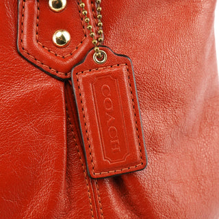 F20342 Red Leather Ashley 2-Way Bag
