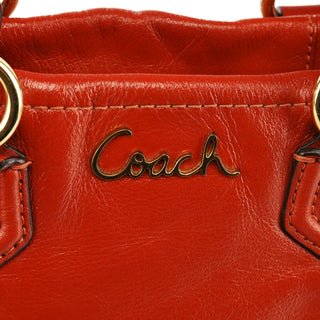 F20342 Red Leather Ashley 2-Way Bag