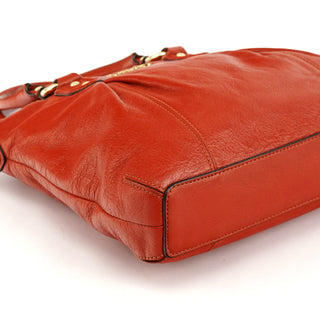 F20342 Red Leather Ashley 2-Way Bag