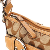 F07077 Beige Tan Signature Soho 2-Way Shoulder Bag