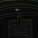 6026 Grey Black Signature Soho Shoulder Bag