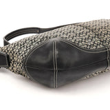 6026 Grey Black Signature Soho Shoulder Bag