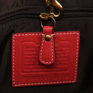 10530 Pink Pebbled Leather Hamptons Tote Bag