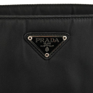 B6781 Black Tessuto Metallo Nylon Shoulder Bag