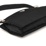 B6781 Black Tessuto Metallo Nylon Shoulder Bag