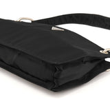 B6781 Black Tessuto Metallo Nylon Shoulder Bag