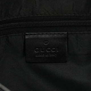 001 3306 Black GG Canvas Jackie Shoulder Bag