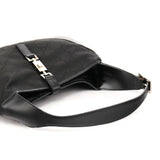 001 3306 Black GG Canvas Jackie Shoulder Bag