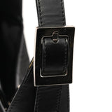 001 3306 Black GG Canvas Jackie Shoulder Bag