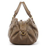 Light Brown Leather Classic Q Baby Groovee 2-Way Bag