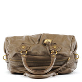 Light Brown Leather Classic Q Baby Groovee 2-Way Bag