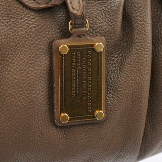 Light Brown Leather Classic Q Baby Groovee 2-Way Bag