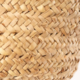Natural Straw Woven Tote Bag