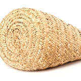 Natural Straw Woven Tote Bag