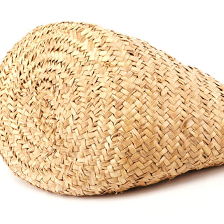 Natural Straw Woven Tote Bag