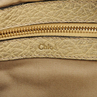 Gold Metallic Leather Heloise Shoulder Bag