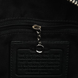 F15665 Grey Black Signature Hamptons Tote Bag