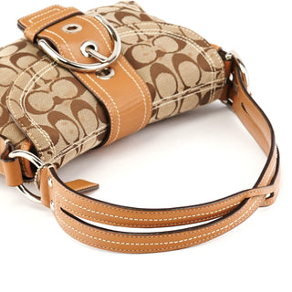 10602 Beige Tan Signature Soho Shoulder Bag