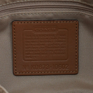 10602 Beige Tan Signature Soho Shoulder Bag