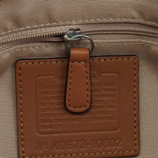 10602 Beige Tan Signature Soho Shoulder Bag
