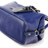 Blue Leather Classic Q 2-Way Bowling Bag