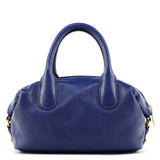 Blue Leather Classic Q 2-Way Bowling Bag