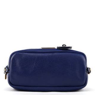 Blue Leather Classic Q 2-Way Bowling Bag