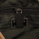 Khaki Green Tessuto Nylon Shoulder Bag