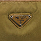 Khaki Green Tessuto Nylon Shoulder Bag