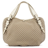Beige Ivory Macadam Bittersweet Shoulder Bag
