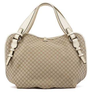 Beige Ivory Macadam Bittersweet Shoulder Bag