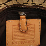 8K06 Beige Tan Signature Hamptons Tote Bag