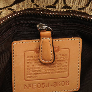 8K06 Beige Tan Signature Hamptons Tote Bag
