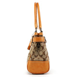 8K06 Beige Tan Signature Hamptons Tote Bag