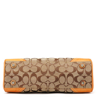 8K06 Beige Tan Signature Hamptons Tote Bag