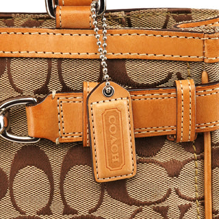 8K06 Beige Tan Signature Hamptons Tote Bag