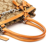 8K06 Beige Tan Signature Hamptons Tote Bag