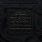 8A71 Black Leather Hamptons Tote Bag