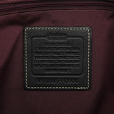 F13960 Black Pebbled Leather Turnlock Tote Bag