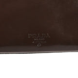 B5938 Dark Brown Spazzolato Box Handbag