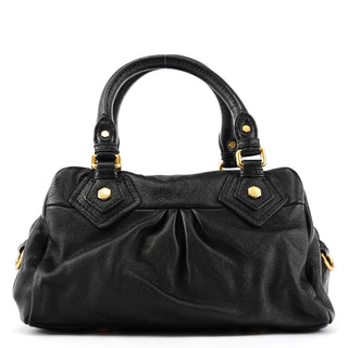 Black Leather Classic Q Baby Groovee 2-Way Bag