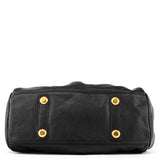 Black Leather Classic Q Baby Groovee 2-Way Bag