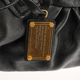 Black Leather Classic Q Baby Groovee 2-Way Bag