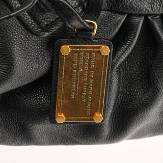 Black Leather Classic Q Baby Groovee 2-Way Bag