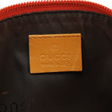 039 1103 Orange Suede Boat Pochette