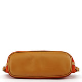 039 1103 Orange Suede Boat Pochette