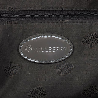 Khaki Green Patent Leather Mabel Boston Bag