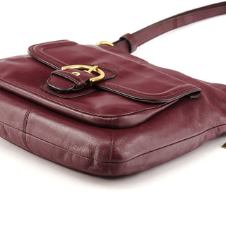 F24685 Burgundy Leather Soho 2-Way Shoulder Bag